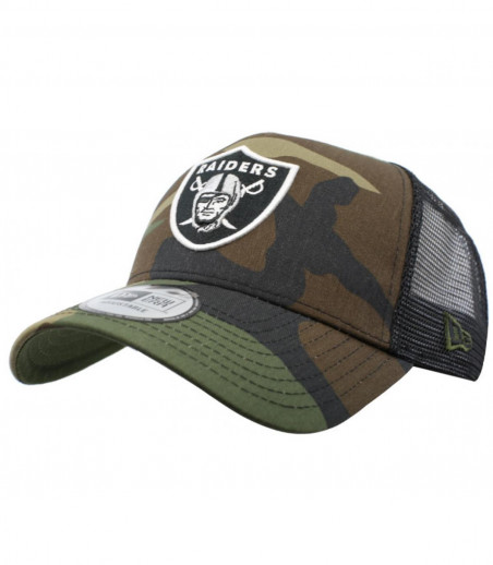 Camo Team RaidersTrucker New Era